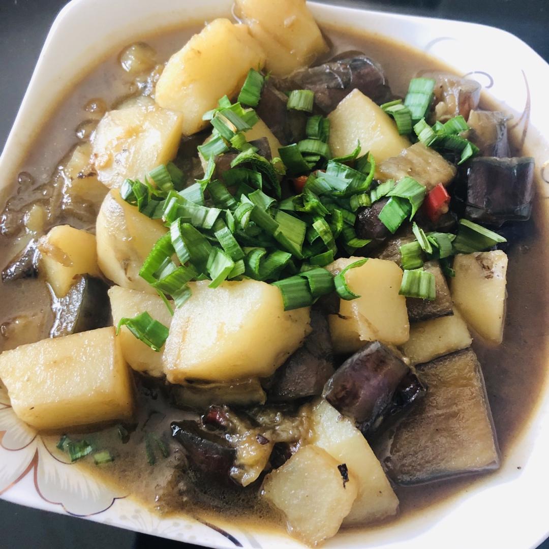 土豆炖茄子
