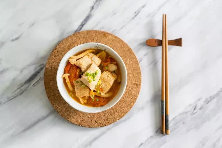 番茄冻豆腐蔬菜汤丨健康·三餐<好好吃饭5>