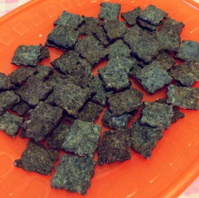 黑芝麻咸香饼干