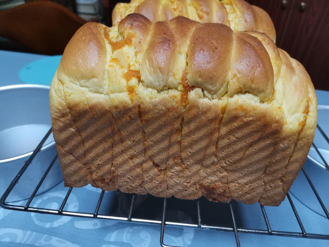 双倍美味南瓜吐司（双重南瓜，美味加倍）