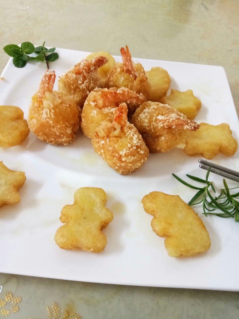 黄金虾球【外酥里嫩】