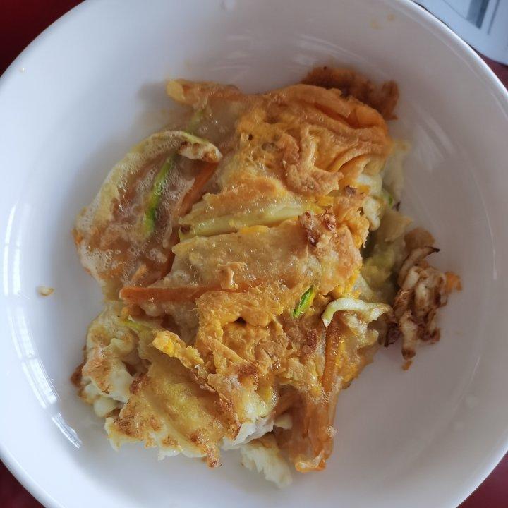 小吃糕点-蔬菜鸡蛋饼