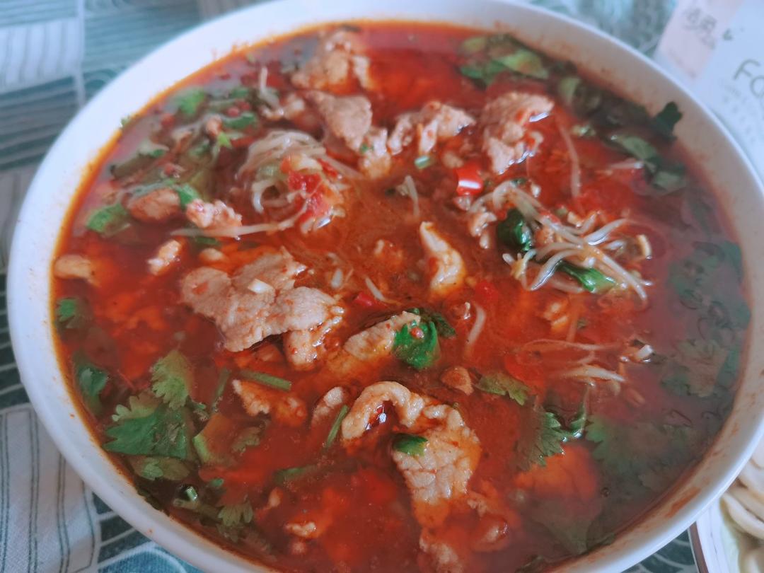 堂妈小厨——水煮肉片