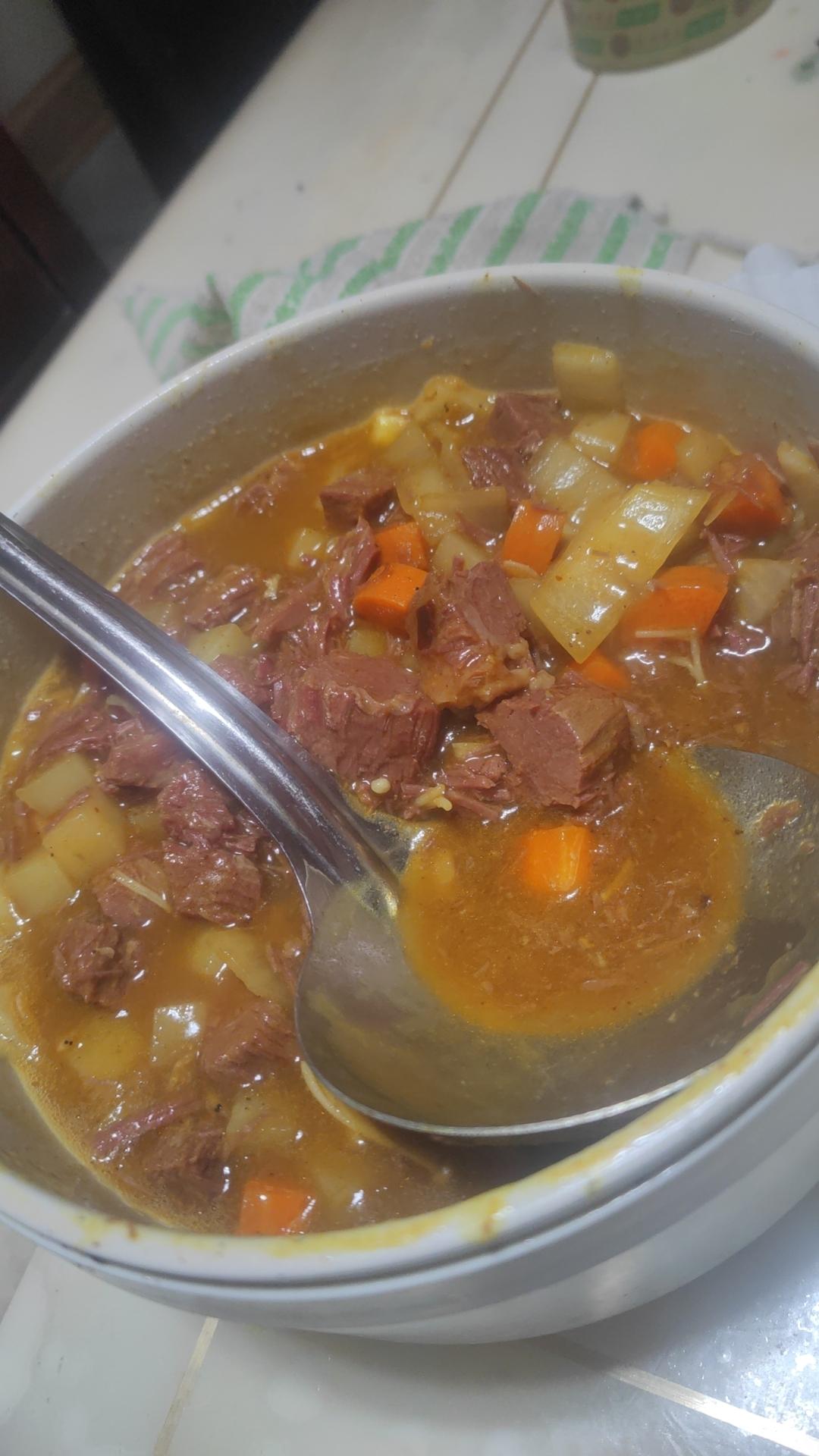 爸爸的最爱-咖喱牛肉