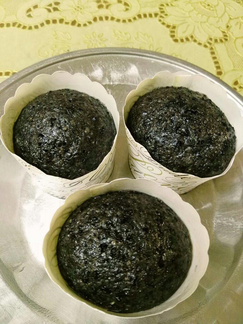 【视频】黑芝麻米糕～5分钟快手早餐