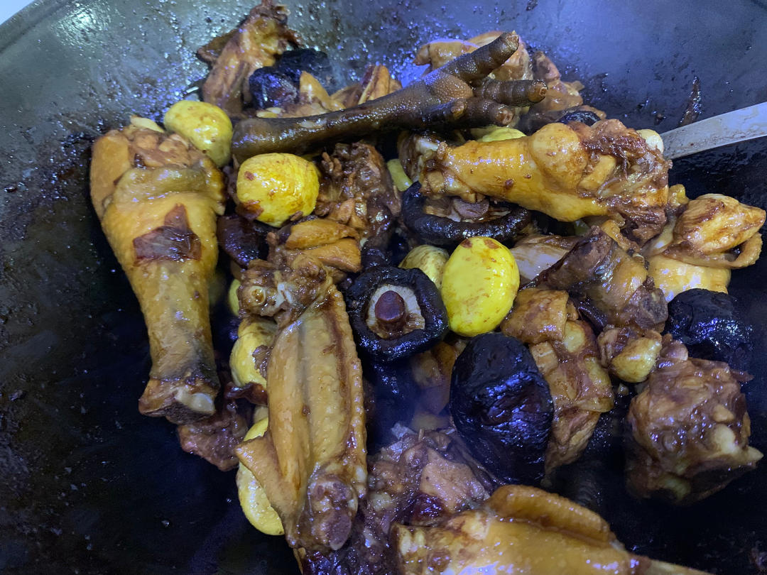 【栗子烧鸡】鸡肉都给你吃，栗子归我~