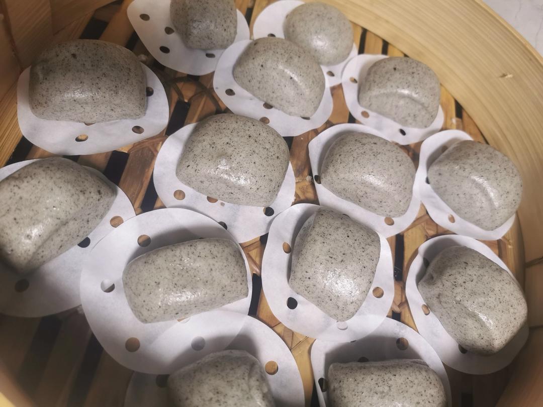 一发黑芝麻馒头，补钙佳选！