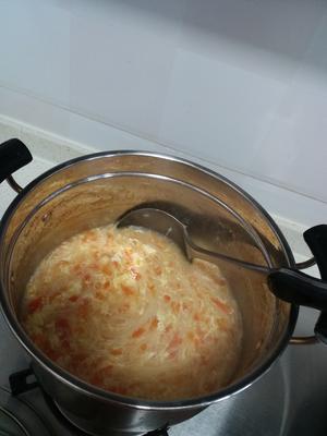 炒鸡好吃的西红柿鸡蛋汤面啊！的做法 步骤9