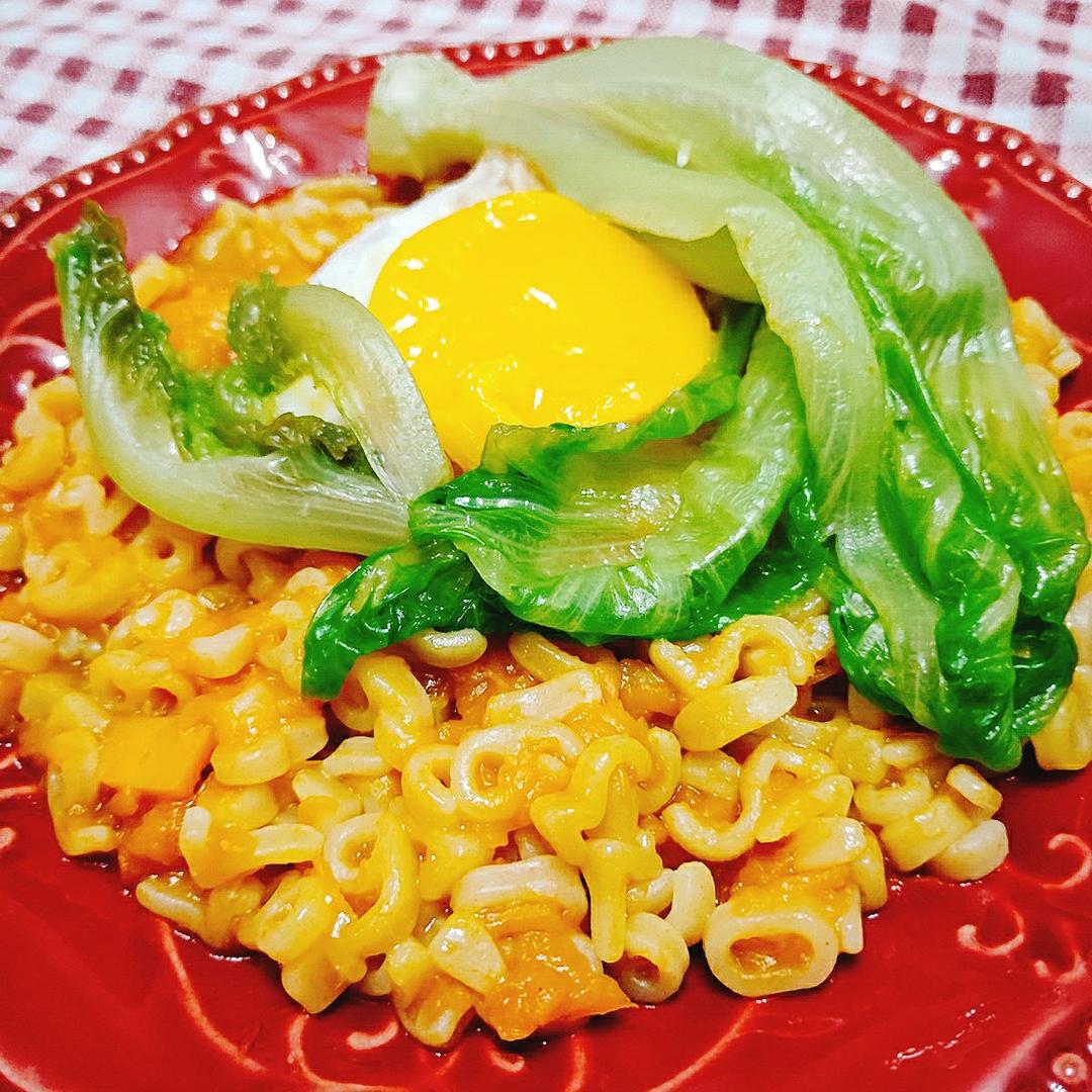 南瓜意面(Spaghetti with Pumpkin Sauce)