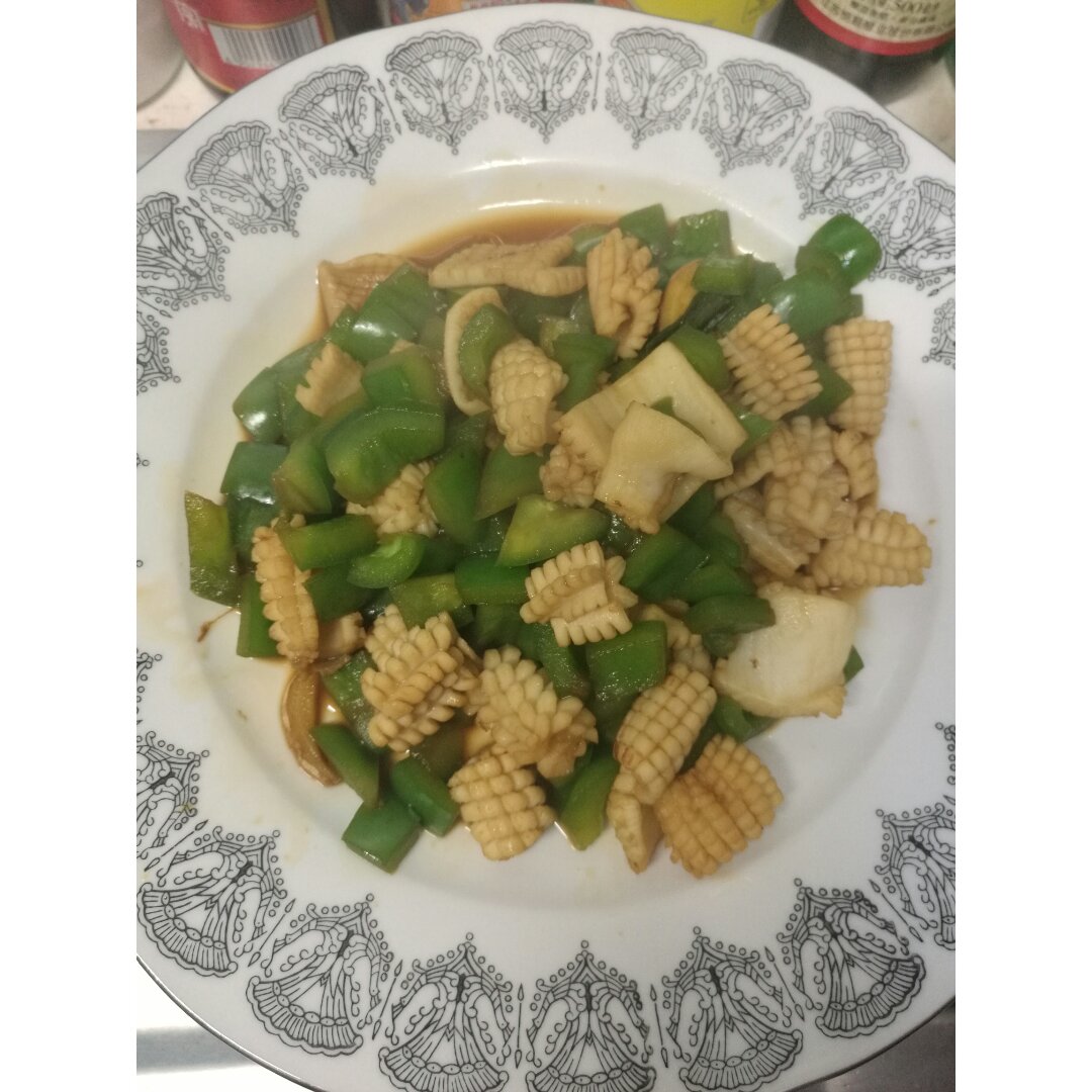 爆炒鱿鱼/目鱼卷