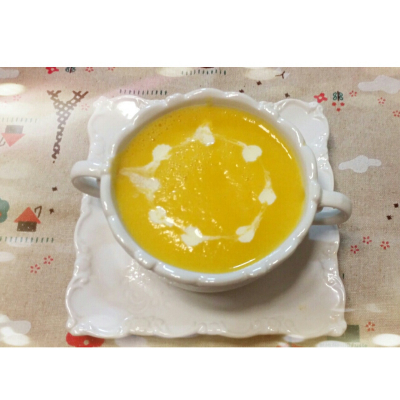 简单南瓜浓汤（幸福之味）