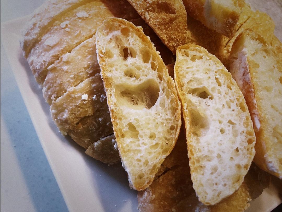 ciabatta bread夏巴塔拖鞋面包