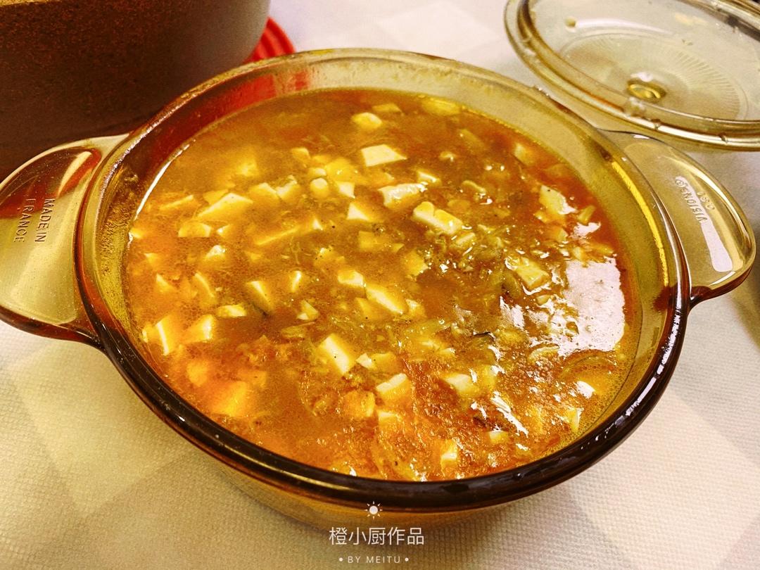 蟹粉烩豆腐