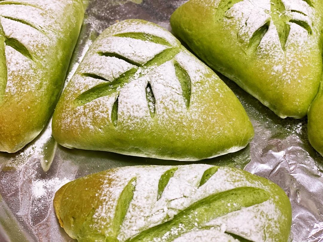 抹茶蜜豆三角小面包——松下MT1000面包机