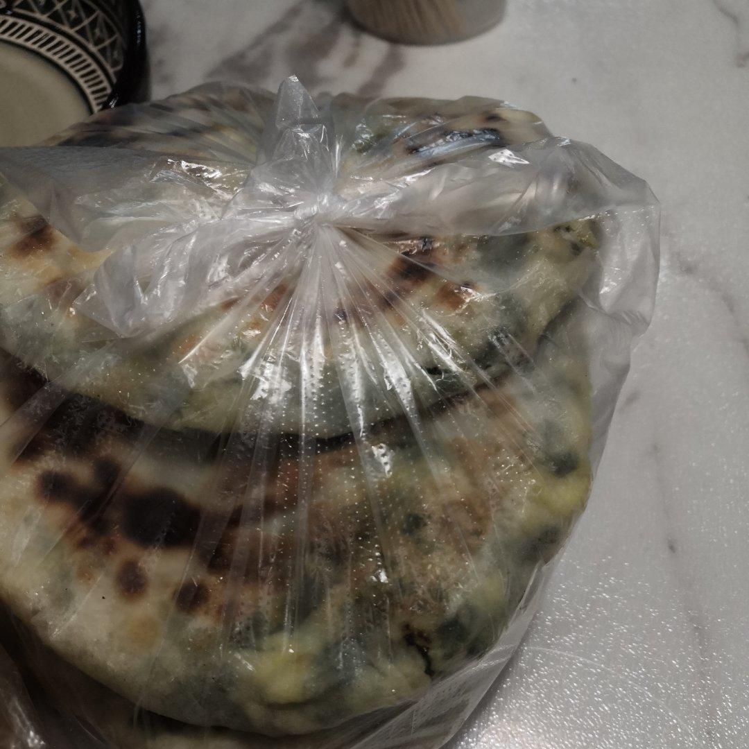 薄皮韭菜饼