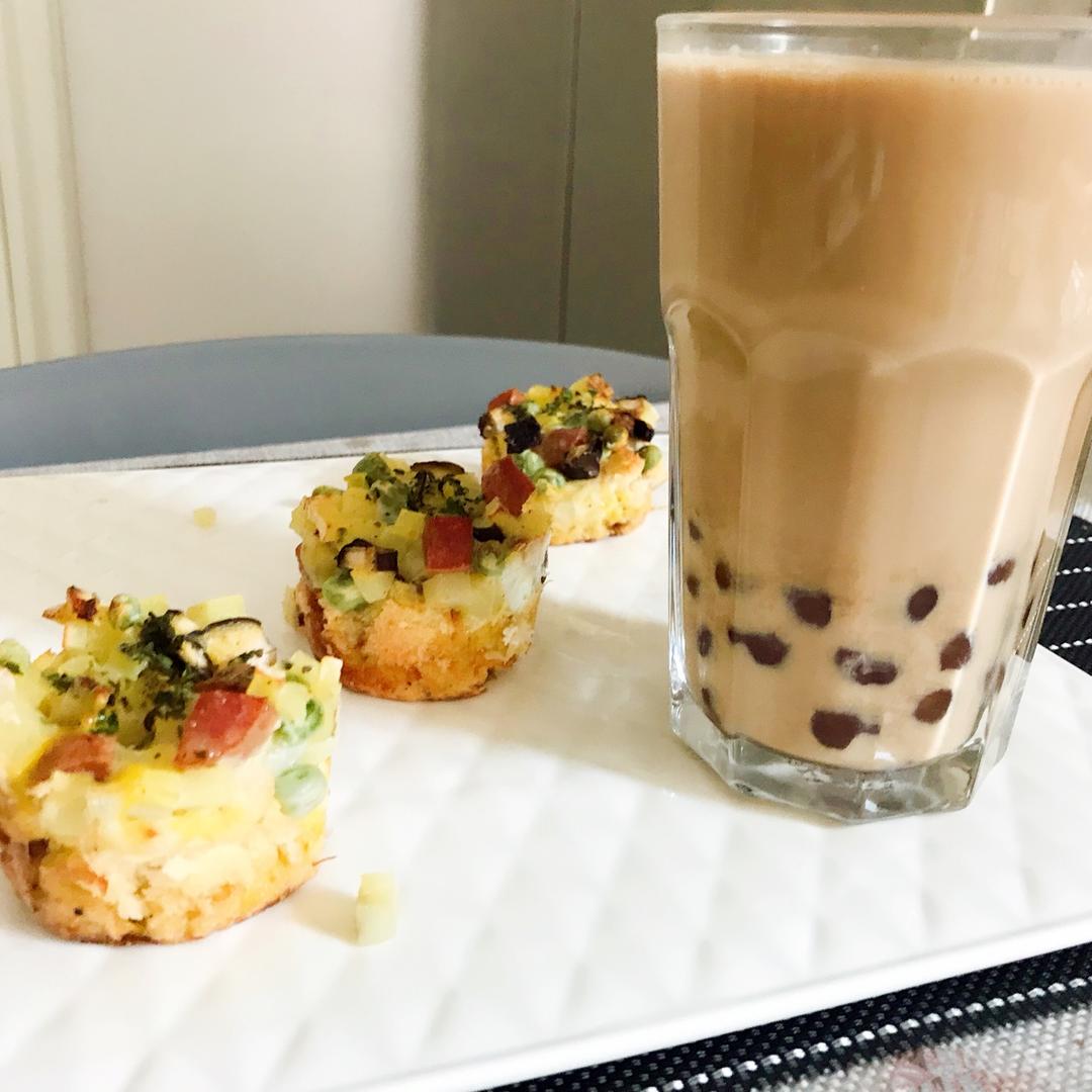 快乐早餐吐司杯