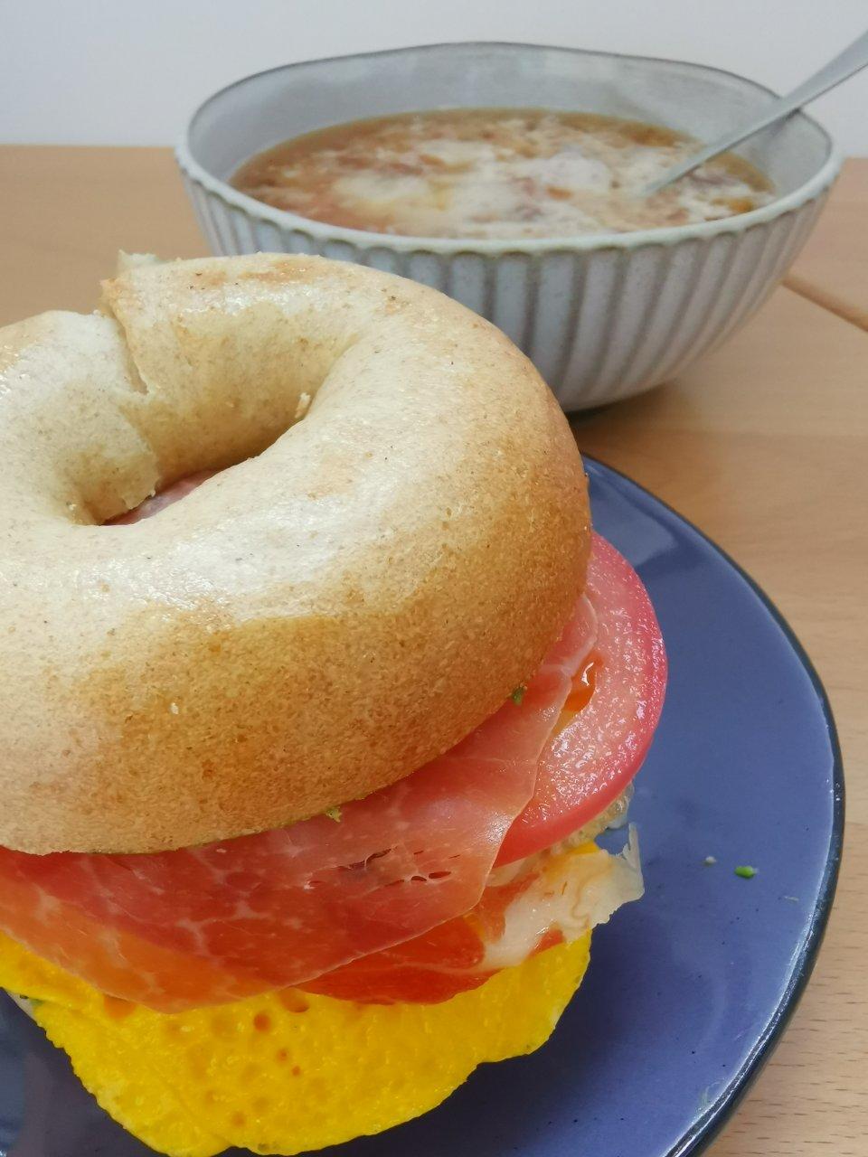 治愈系面包-蔓越莓贝果