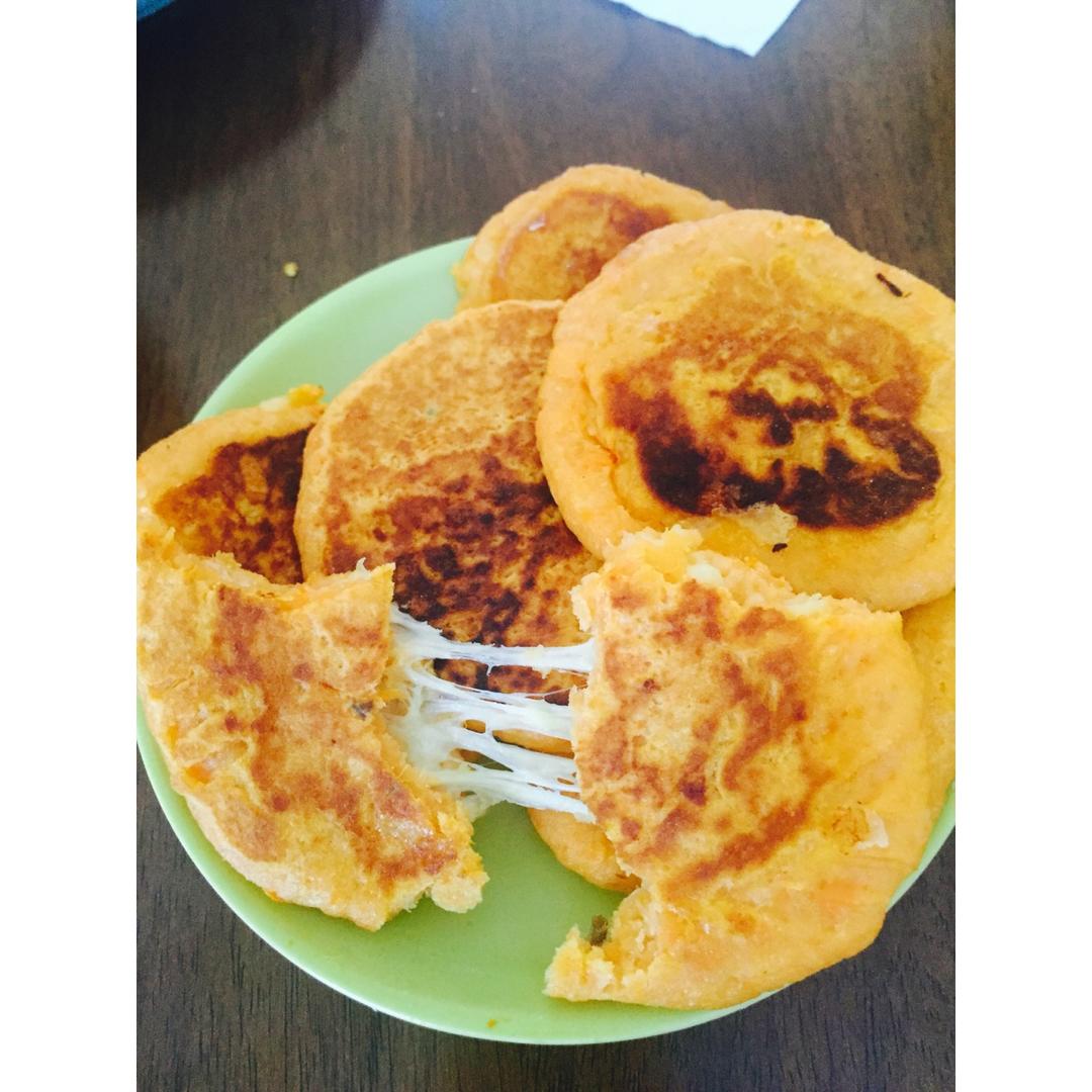 芝士红薯饼