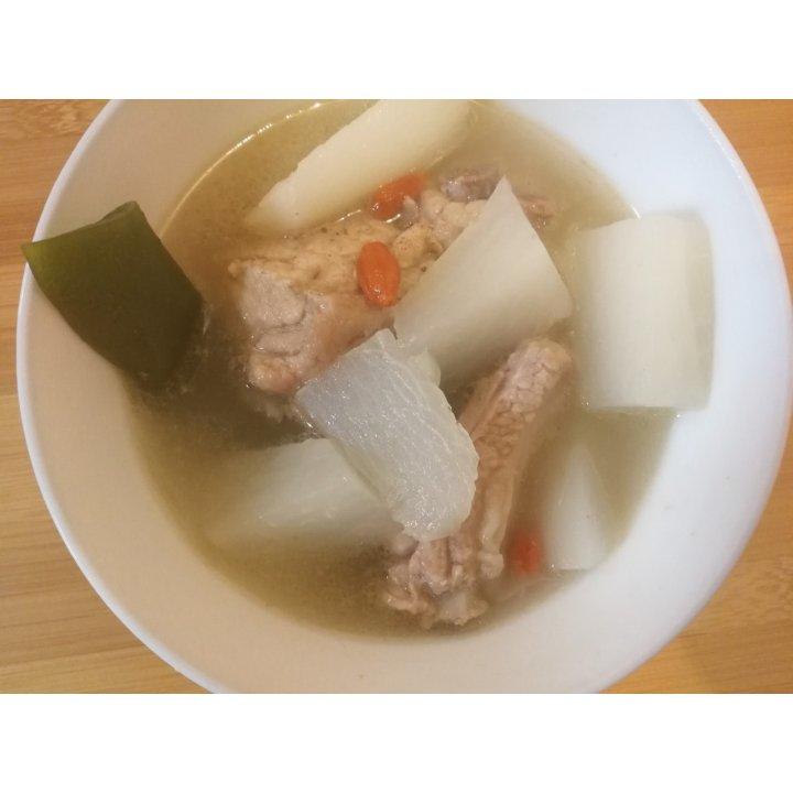 海带萝卜排骨汤