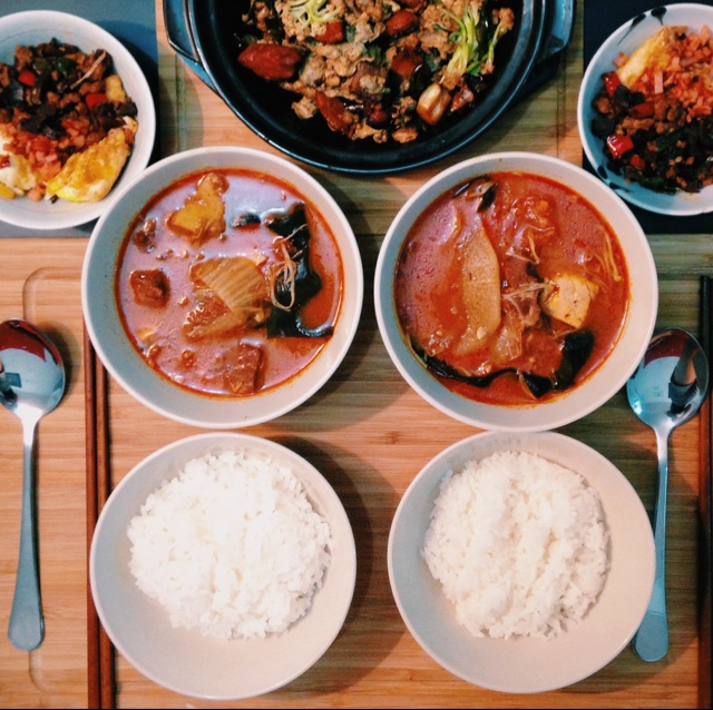 韩式辣牛肉汤饭