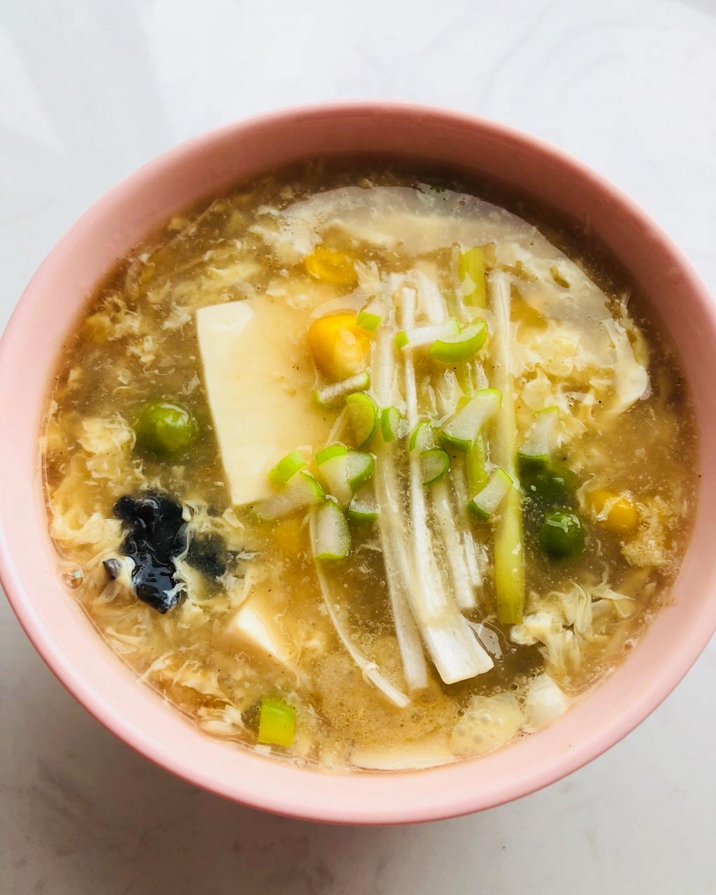 哈哈-150做的醋椒豆腐