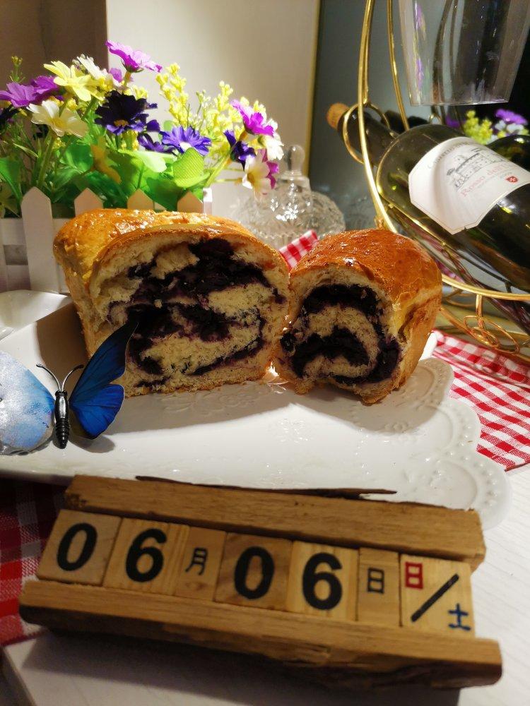 双色吐司-抹茶红豆/紫薯红豆