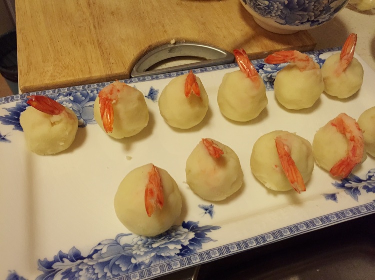 【土豆虾球】——鲜、糯、酥的存在