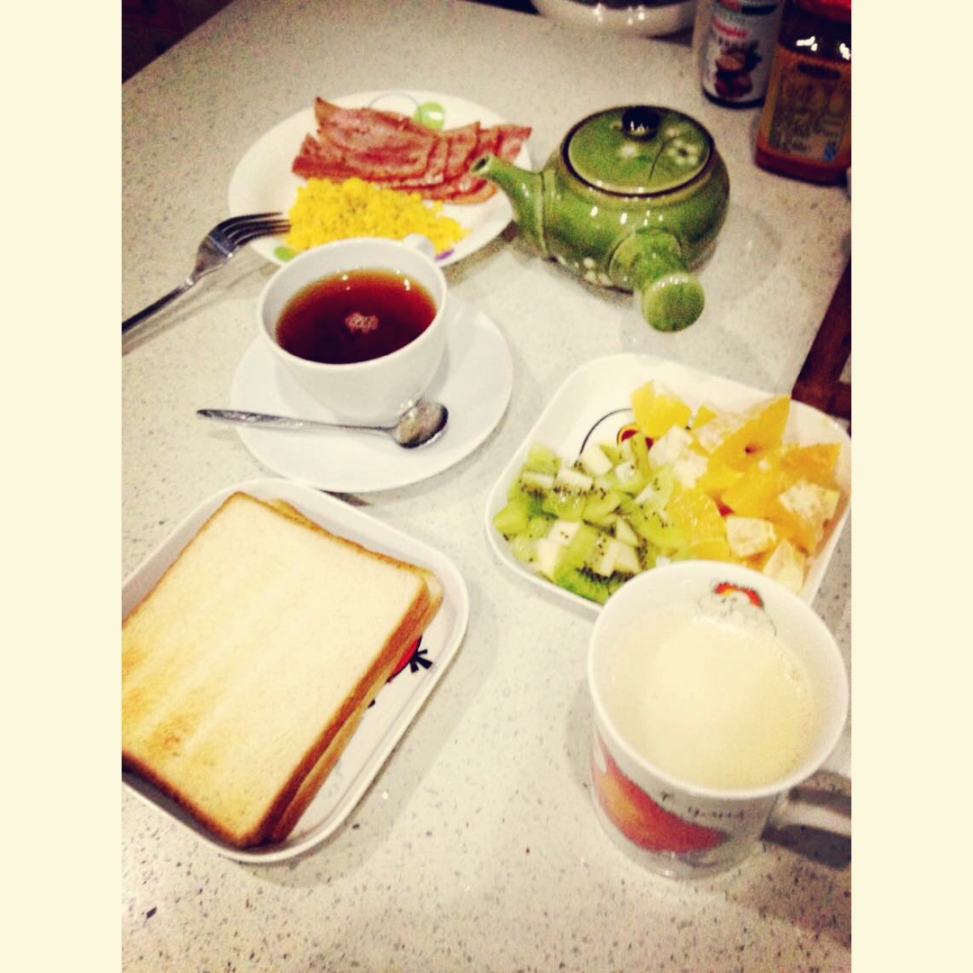 早餐吃的好  土司荷包蛋