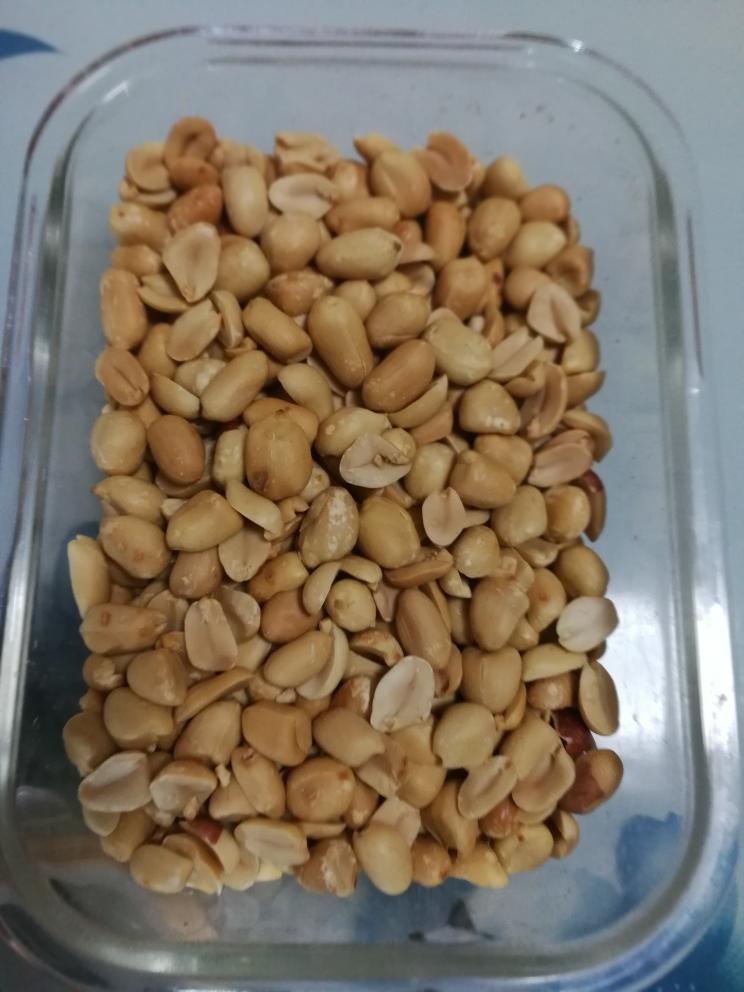 烤箱烤原味花生的做法