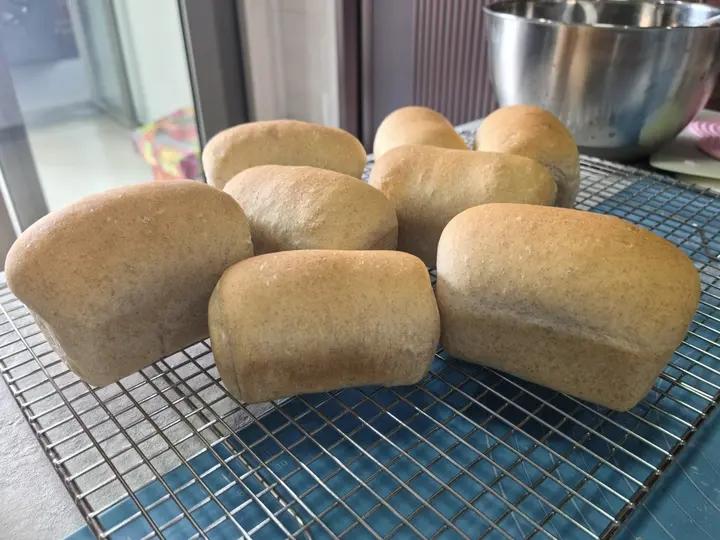 无油低糖全麦帕尼尼面包胚