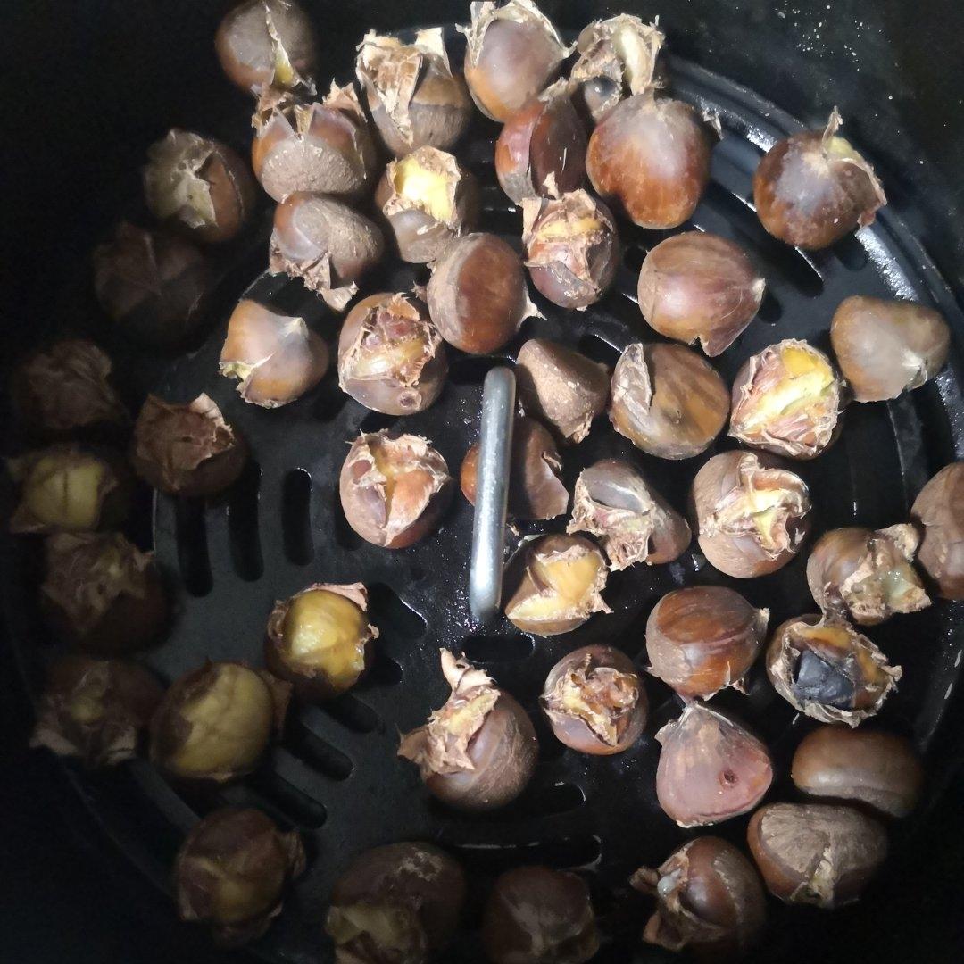 空气炸锅烤板栗