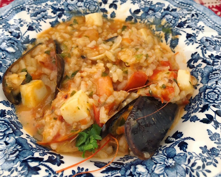 Arroz de marisco  葡萄牙海鲜饭
