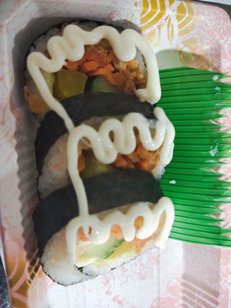 🍣家庭版寿司 | 无寿司醋、无寿司米版本👩🏻‍🍳