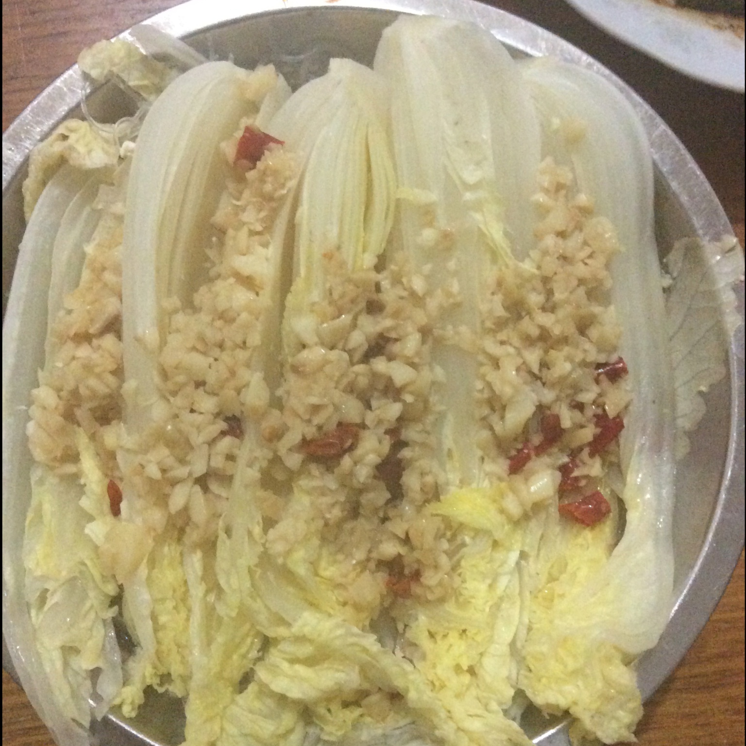 蒜蓉粉丝娃娃菜