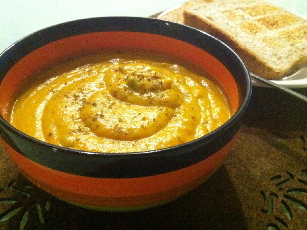 shellytrui做的pumpkinsoup南瓜浓汤