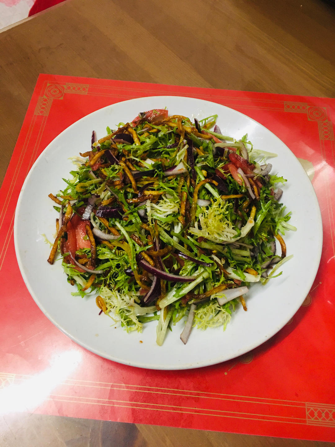 年夜饭必做的一道凉菜凉拌苦菊