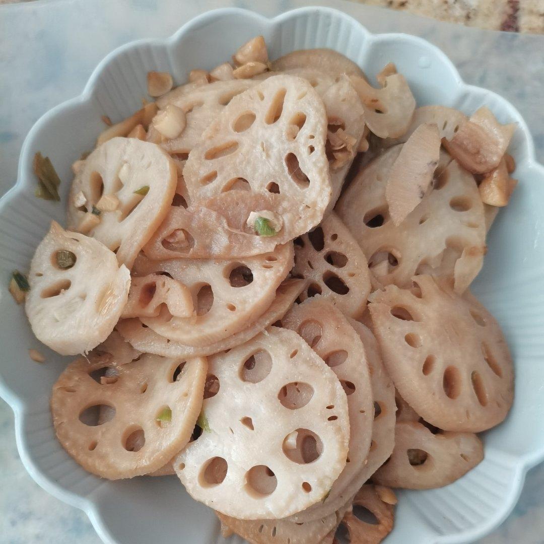 清炒藕片