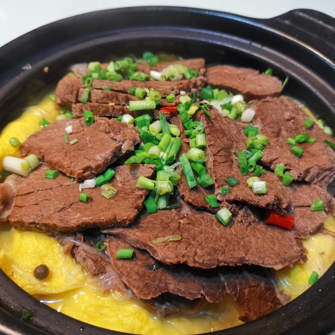 羊肉白菜粉丝煲