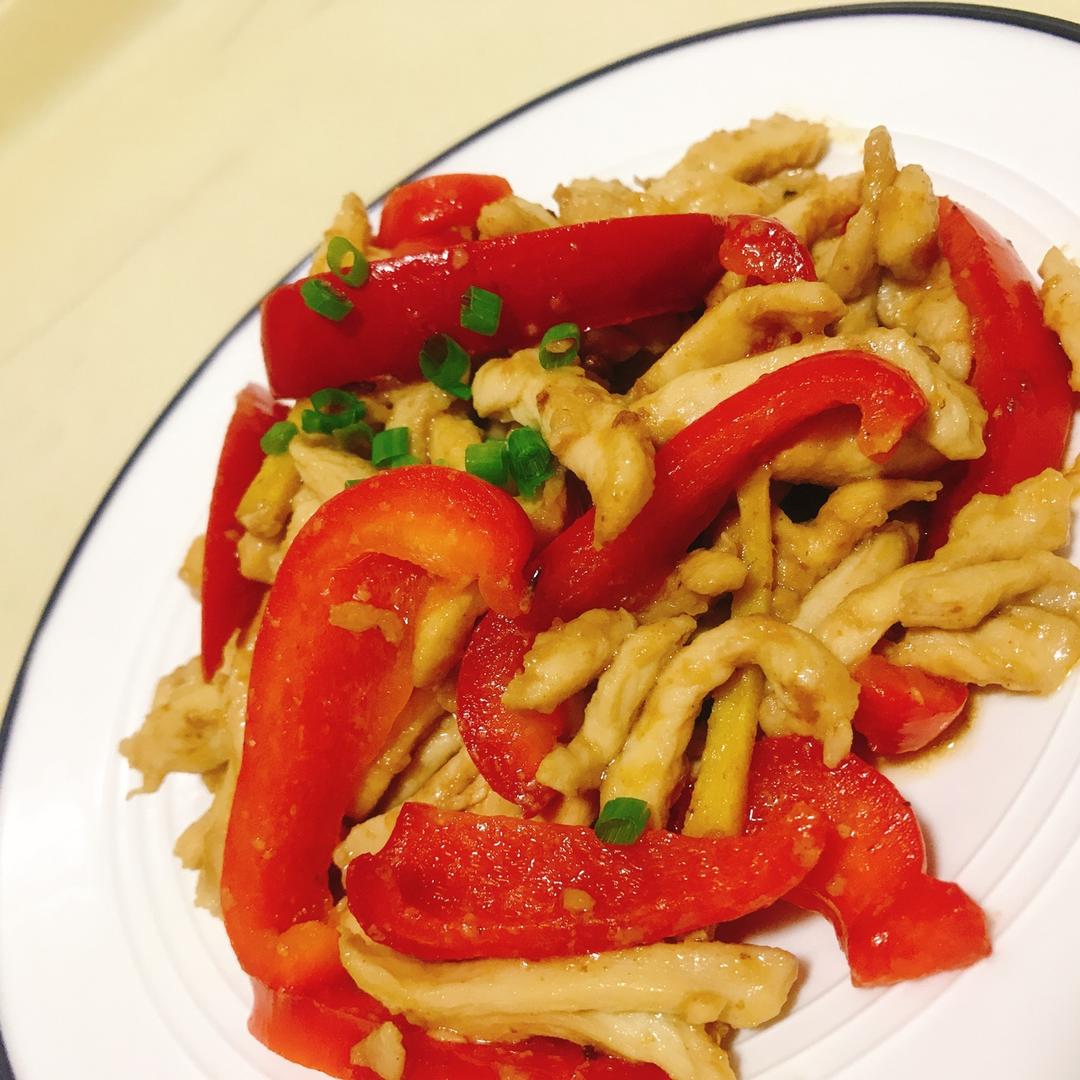 红椒肉丝（甜椒肉丝）