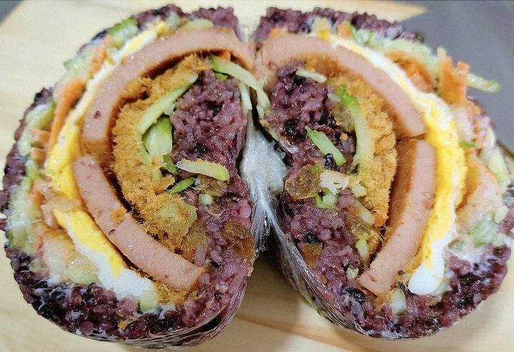 好吃🉐️感动😹的【紫米饭团】，看图秒会❗️