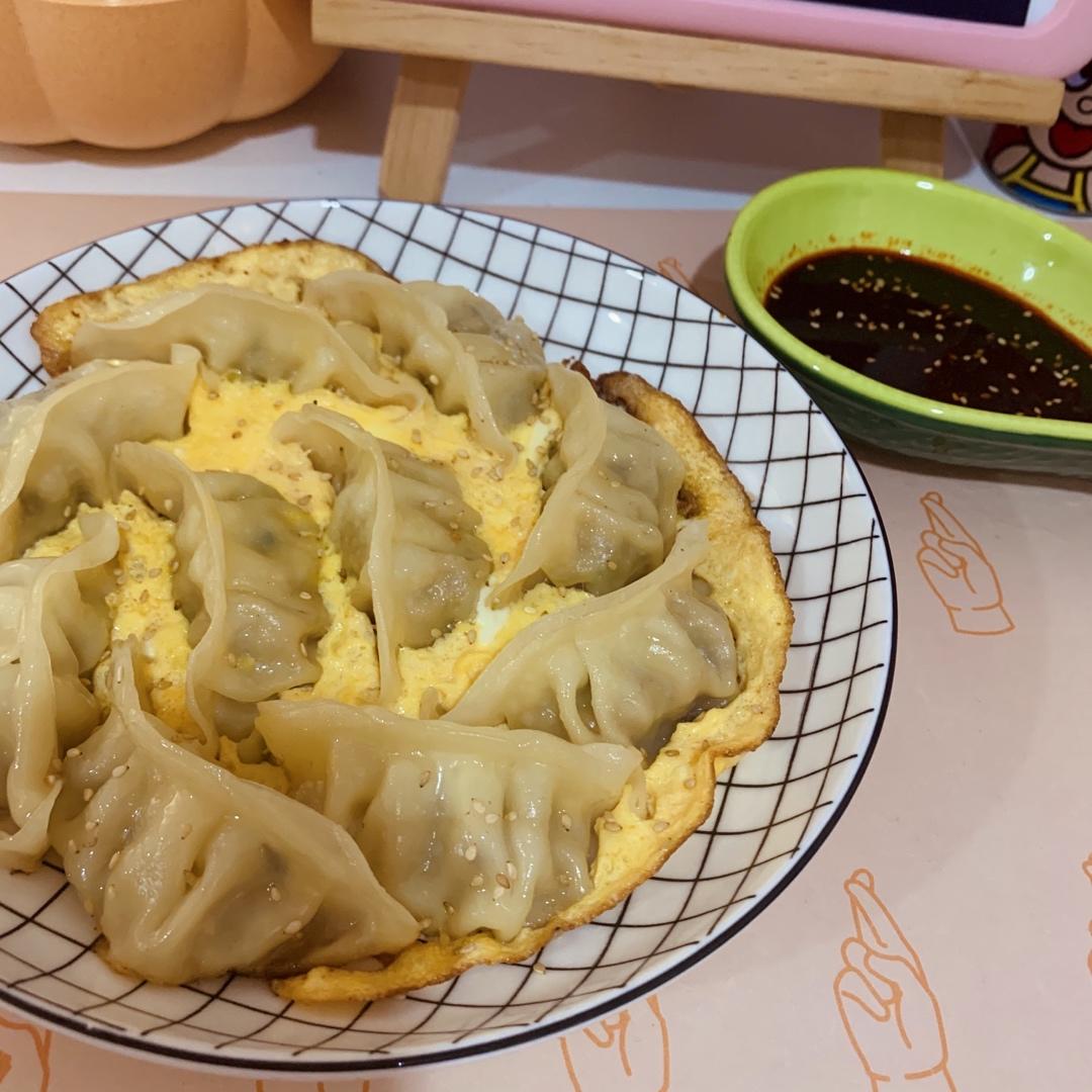懒人快手抱蛋煎饺