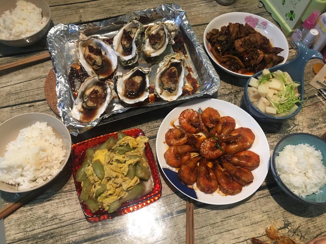 蒜蓉烤生蚝（烤箱版首发）