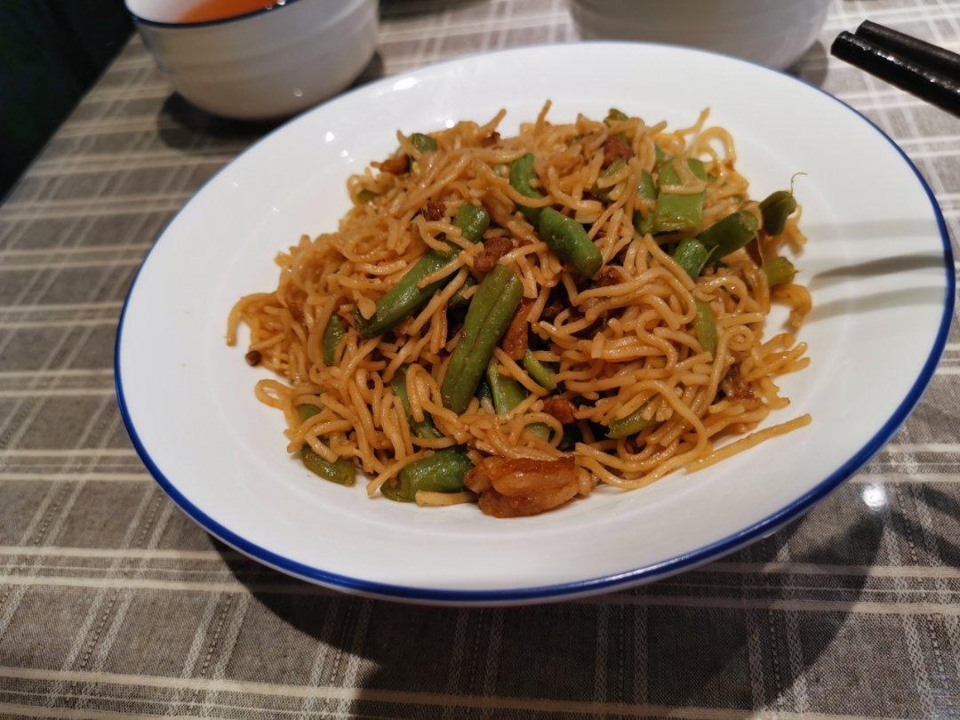 家常豆角焖面