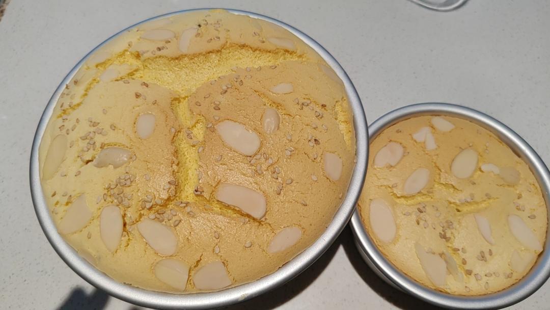 超柔软6寸戚风蛋糕(附8寸配方)零失败 超详细‼️含操作视频