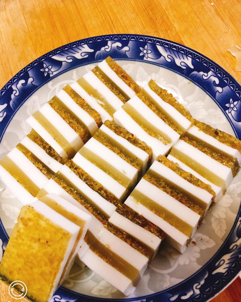 椰汁桂花糕