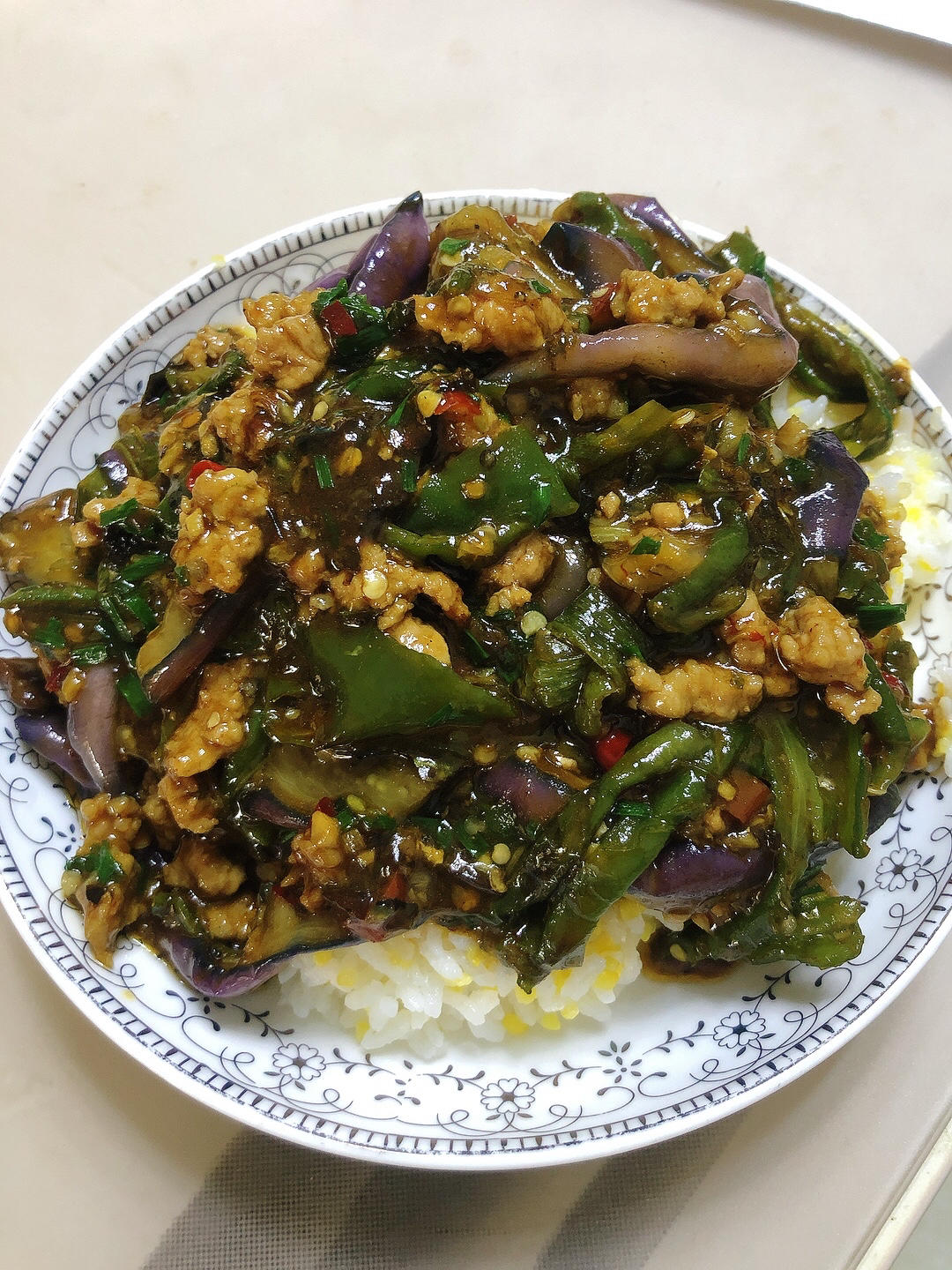 无敌好吃巨下饭的家常菜～肉沫茄子