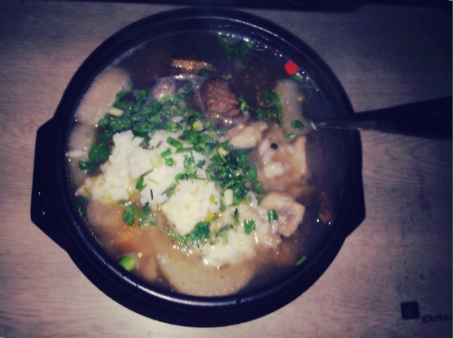 三鲜砂锅臊水饭