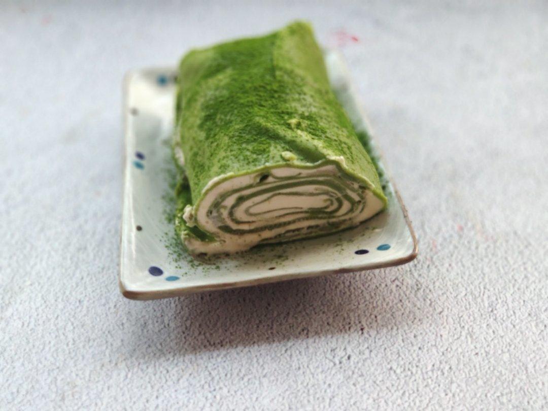 抹茶奶冻毛巾卷【曼食慢语】