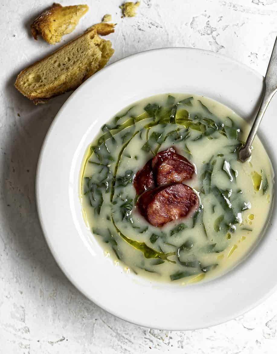Portuguese caldo verde