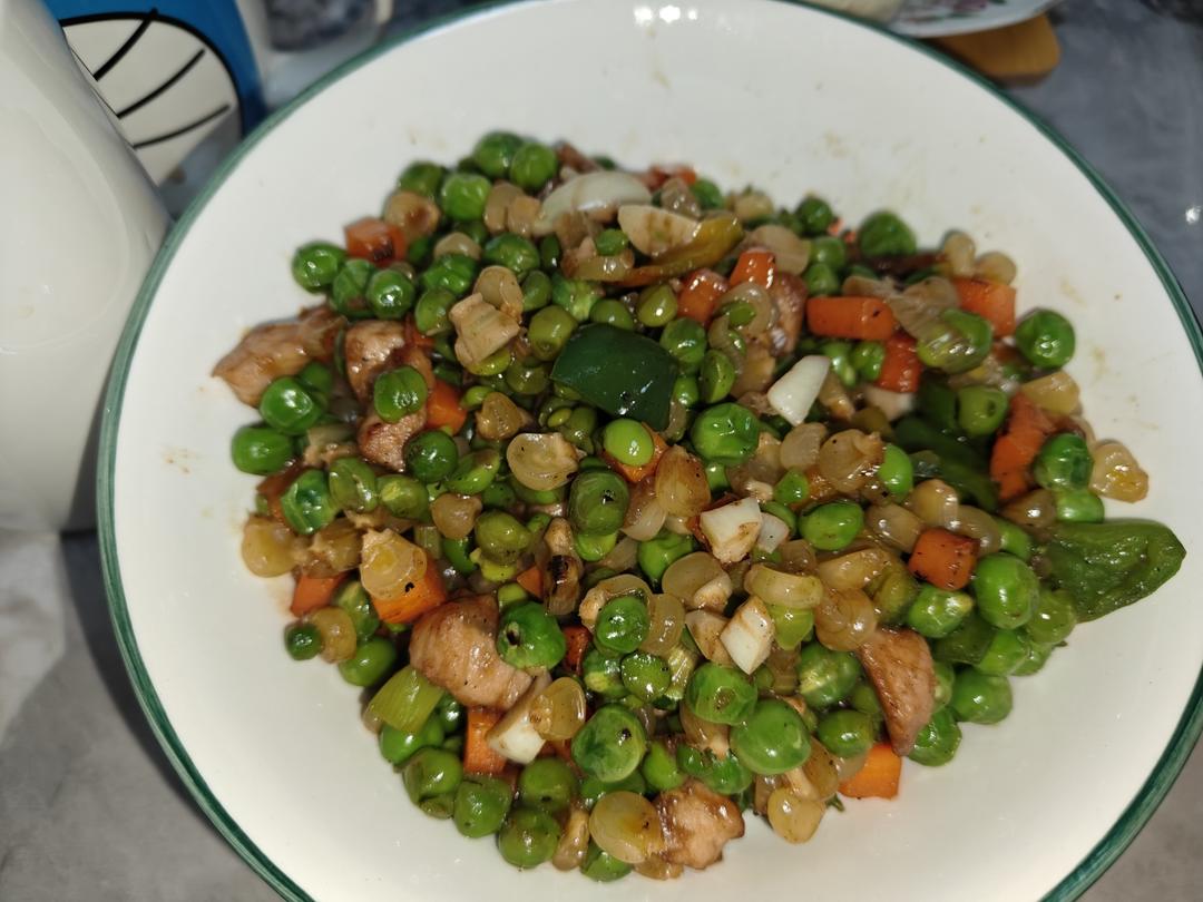 快手菜 青豆炒肉
